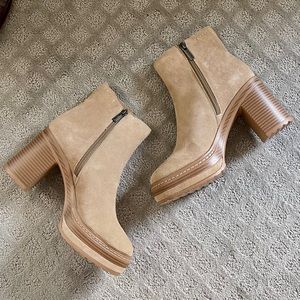 Steve Madden platform booties